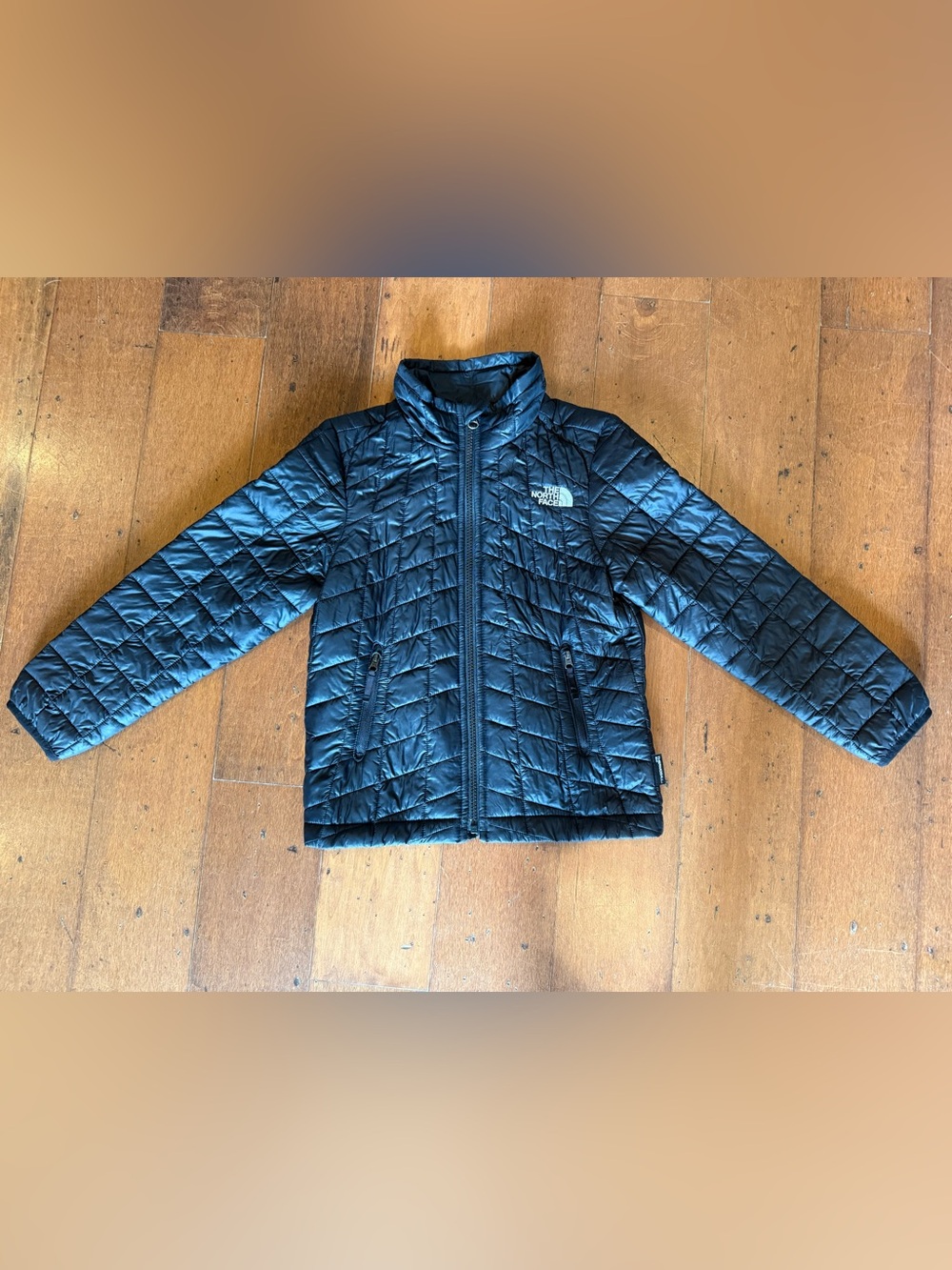The North Face Kids Black Quilted Puffer Jacket